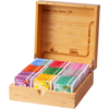 Tea of Life theekist bamboe 9 vaks zonder inhoud