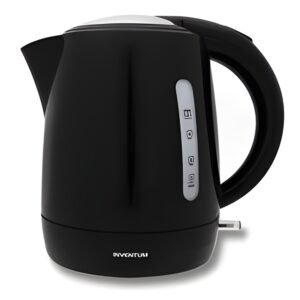 Inventum waterkoker zwart 1,2lt