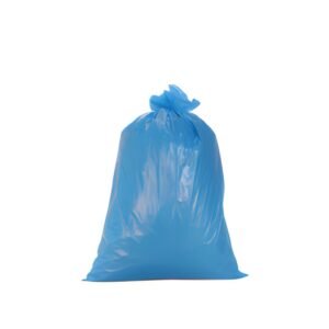 Afvalzak LDPE blauw + EAN 50 micron 90x110cm