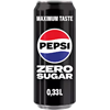 Pepsi zero sleek can 33cl