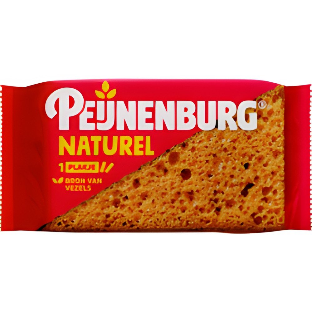 Peijnenburg ontbijtkoek per stuk 28gr