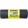 Komo vuilniszakken met trekband per rol 60x80cm