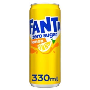 Fanta lemon zero blik 33cl