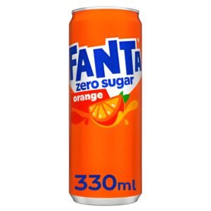Fanta orange zero blik 33cl
