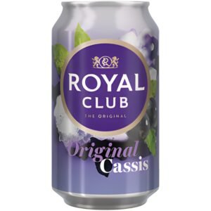 Royal Club Cassis blik 33cl
