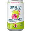 Charlie's Organic sparkling raspberry & lime blik 33cl