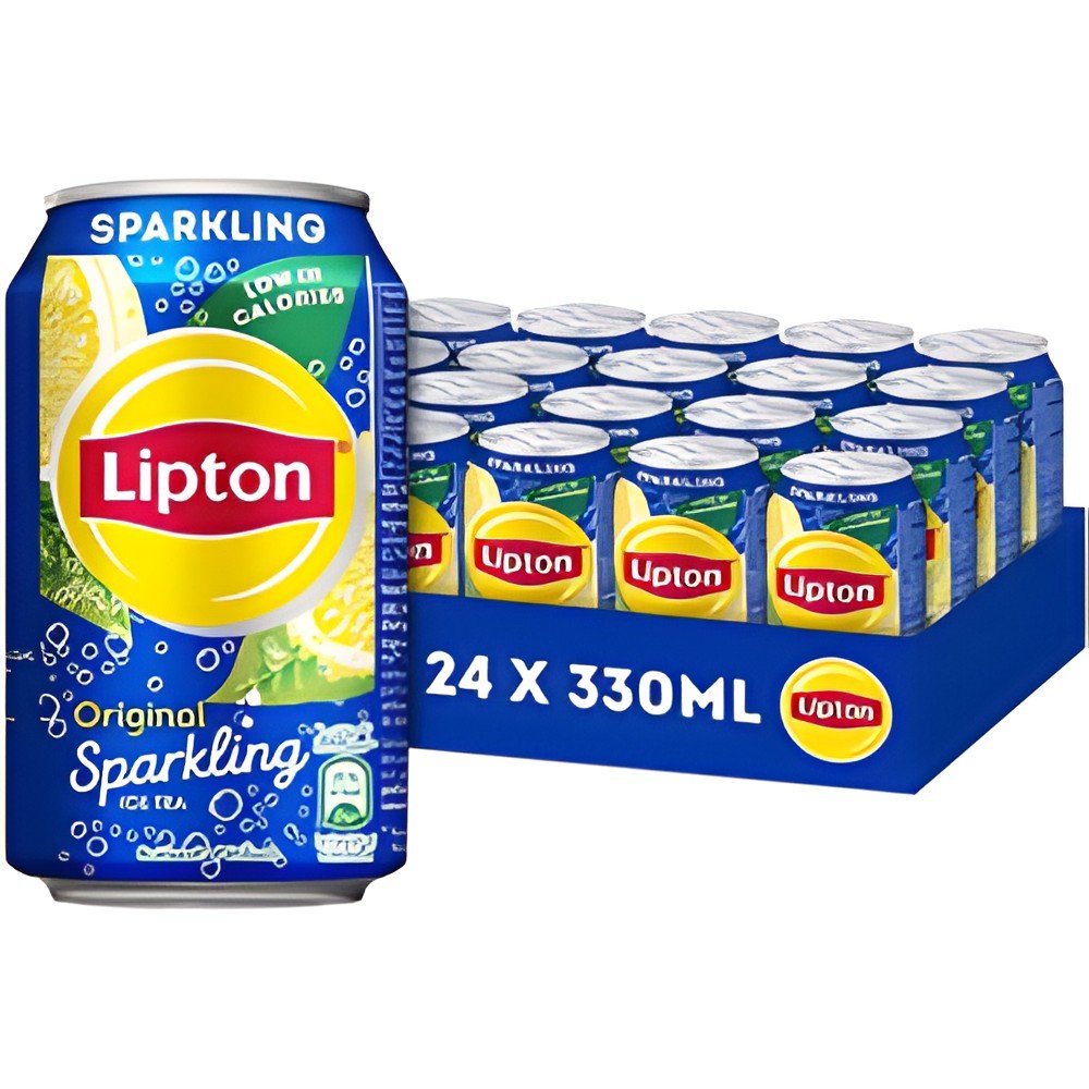 Lipton Ice Tea sparkling blik 33cl