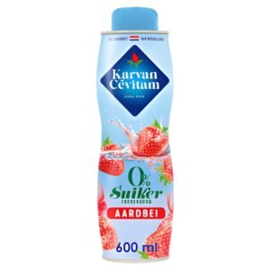 Karvan Cevitam siroop aardbei 0% 60cl