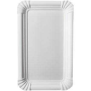 Schaal Gastro karton rechthoekig 10,5x16,5cm