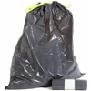 PowerSterko afvalzak trekband grijs T50 65x75+5 cm