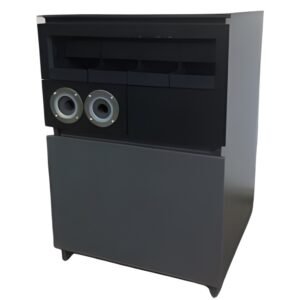 Onderzetkast hout grijs/bruin hout 60cm occasion