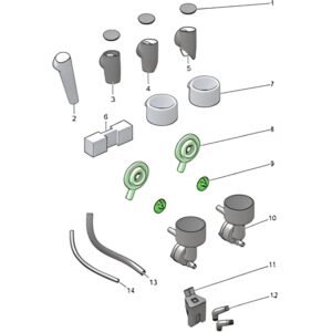 DJD wisselset bonen small (18000 serie)