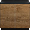 Onderzetmeubel basic 90cm hout/zwart
