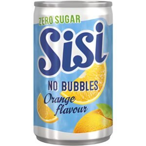 Sisi orange no bubbles zero sugar blik 15cl