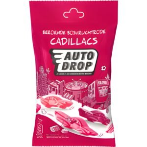 Autodrop Bosvrucht Rode Cadillacs 85gr
