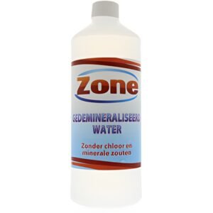 Zone gedemineraliseerd water 1lt