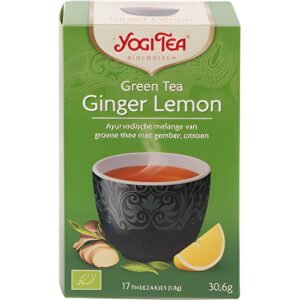 Yogi tea groene thee ginger-lemon 1,8gr