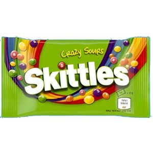 Skittles crazy sours zakjes 45gr