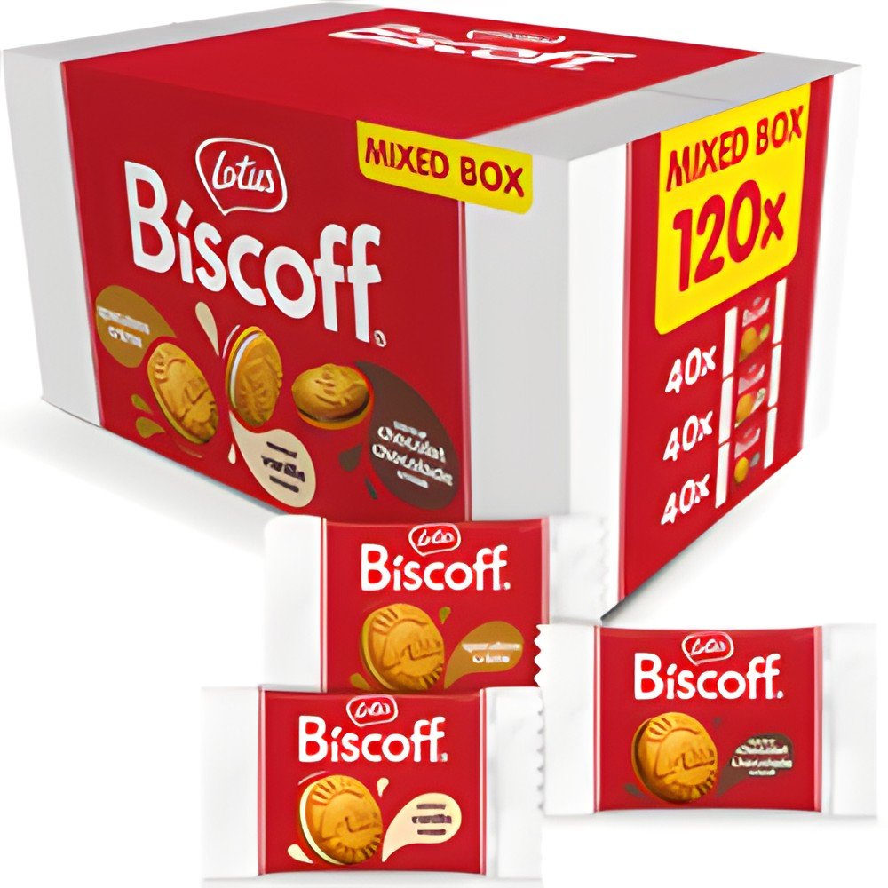 Lotus Biscoff Speculoos sandwich mix per stuk verpakt