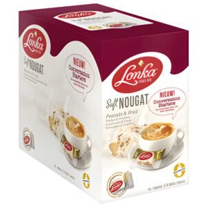 Lonka soft nougat pinda/vruchten single wrapped