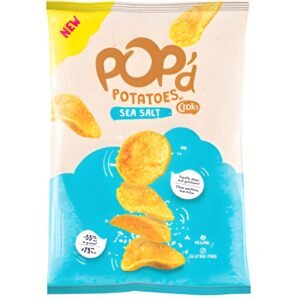 Pop'd chips sea salt vegetarisch-glutenvrij 17gr