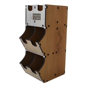 Viento koffiedispenser hout
