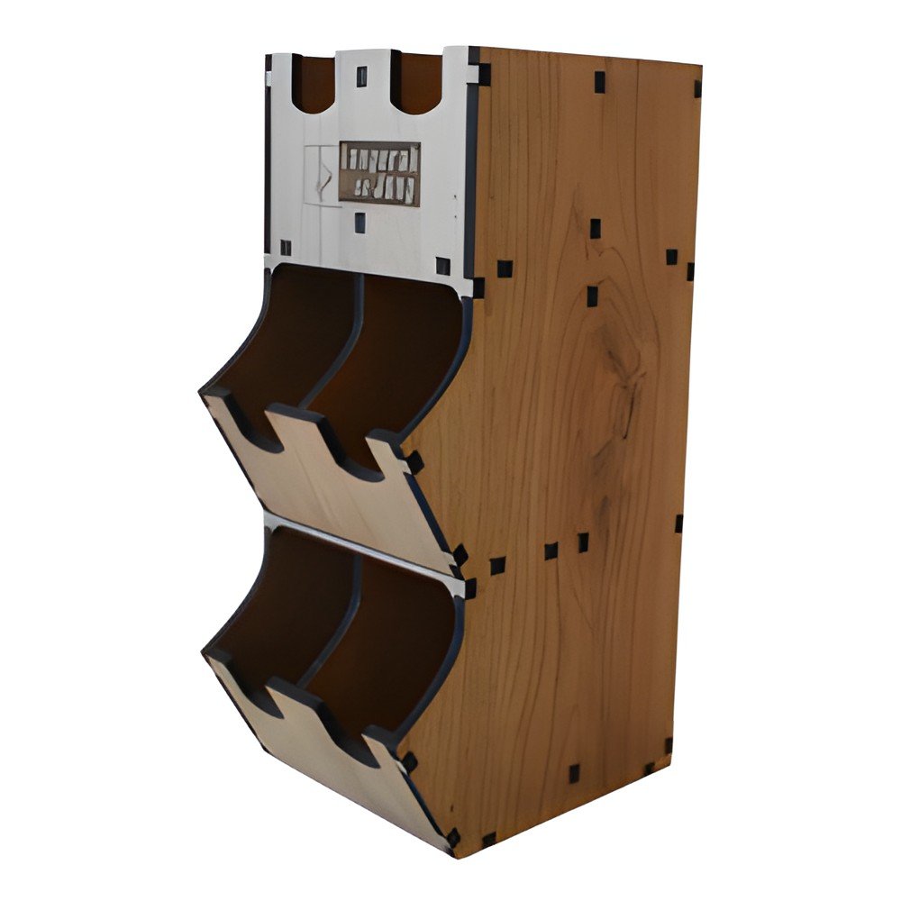 Viento koffiedispenser hout