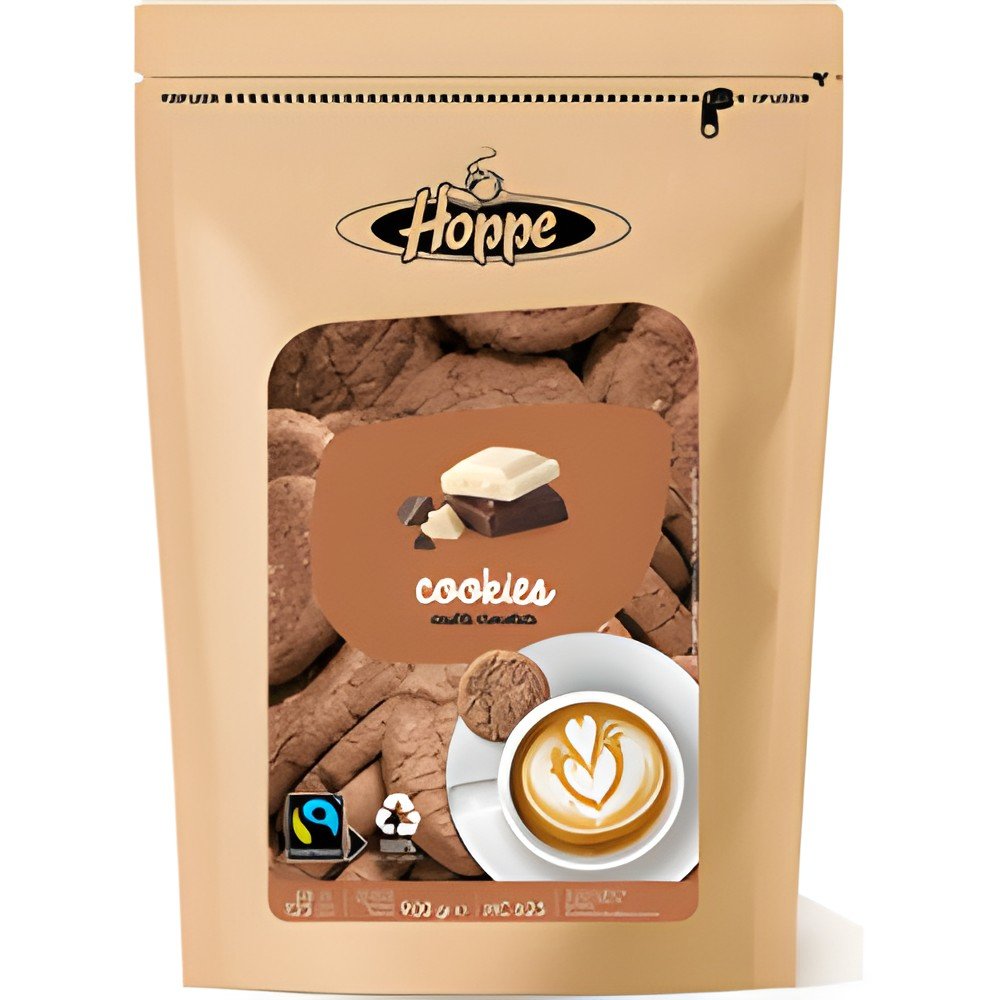 Hoppe Fairtrade Double Choc Koekjes