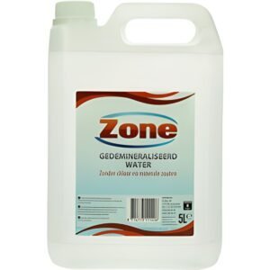 Zone gedemineraliseerd water 5lt