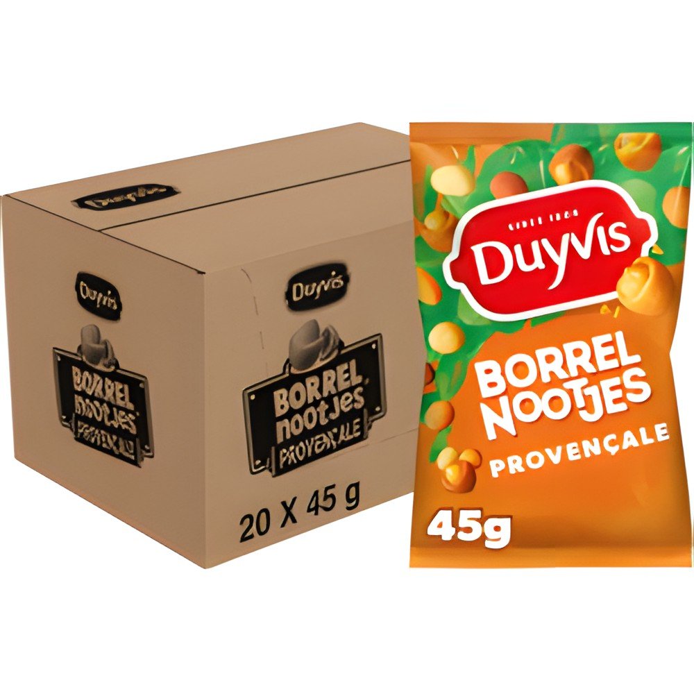 Duyvis borrelnootjes provencale 45gr