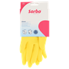 Sorbo huishoud handschoenen geel medium