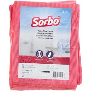 Sorbo microvezeldoek rood 30x40cm