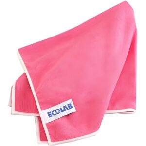 Ecolab Microvezeldoek polifix rood 40x40cm
