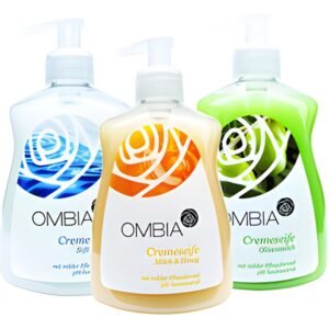 Ombia Handzeep pompje Olijf+Melk & Honing+Soft Care