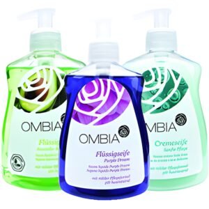 Ombia Handzeep pompje Aloe Vera+Lavendel+Avocado