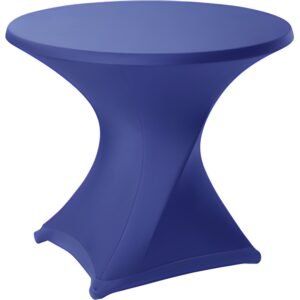 Dena Slimfit statafelrok bistro blauw