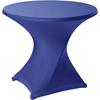 Dena Slimfit statafelrok bistro blauw