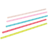 Drinkrietje 21cm 6mm papier streepmix FSC