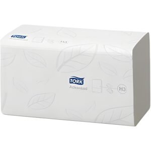 Tork Advanced handdoeken Zigzag wit 2-laags 23x25cm