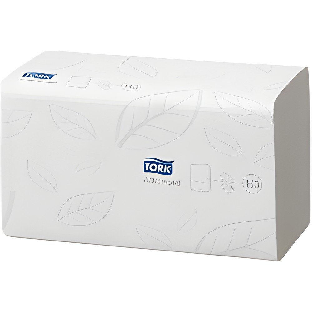 Tork Advanced handdoeken Zigzag wit 2-laags 23x25cm