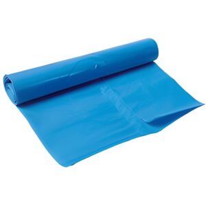 Polyzak blauw hdpe 90x110cm