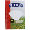 FILTROPA koffiefilterzakjes wit nr. 6