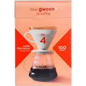 G'woon koffiefilterzakjes ongebleekt nr.4