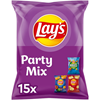 Lay's partymix 3 smaken uitdeelzakjes 412.5gr
