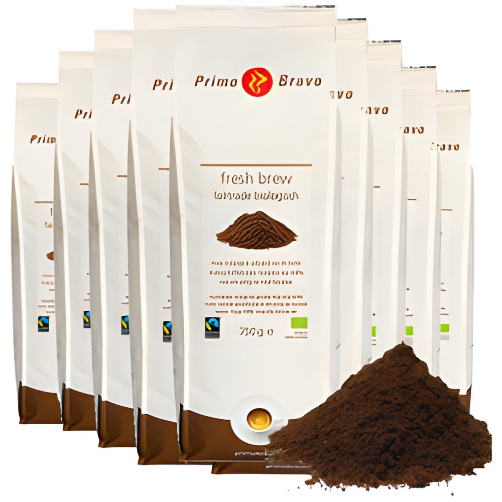 Primo Bravo fresh brew fairtrade biologisch 750gr