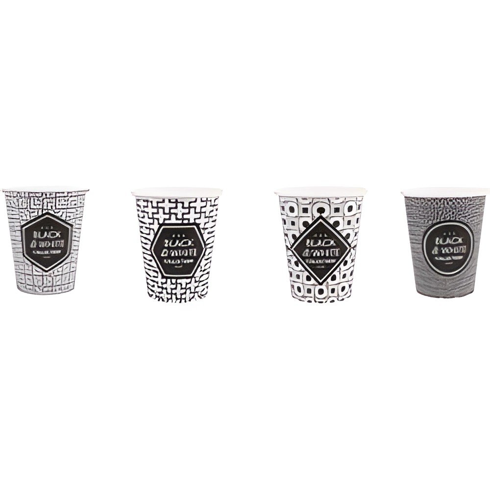 Depa beker HOT black & white 250ml