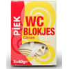 Piek wc-blokjes citroen 40gr