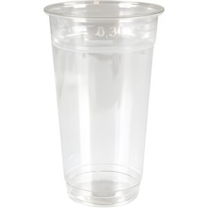 Depa Glas, transparant gerecycled PET 128mm  0.3l