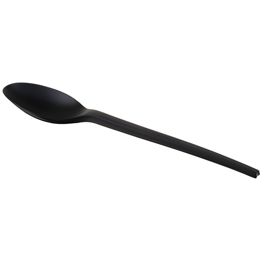 Natureko CPLA reusable tafellepel zwart 16,8cm