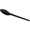Natureko CPLA resuable dessertlepel zwart 12,8cm